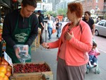 buying cherries