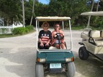 Golf cart tour of Hopetown/Elbow Cay