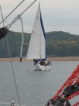 Rick Kiser's first race in new boat Panache!