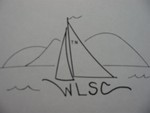 WLSC Logo, created by Bob Waterfield, assisted by Clarke Lucas..