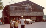 Rose Lucas, Jane and Bob Waterfield at the Crab Claw Restaurant in St. Micaels, MD.