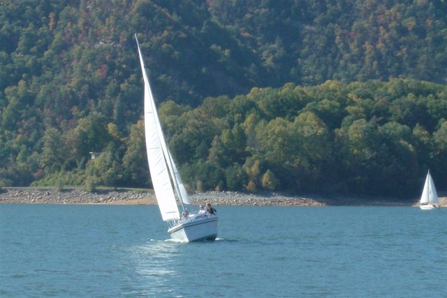 Fall Race #4 (pictures from Brysons on Committee Boat)