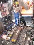 engine room on Hylas 70