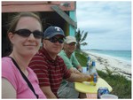 Nippers on Guana Cay, see http://www.nippersbar.com