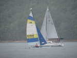 picture quality good, its raining!  Typical WLSC Race in 2009..