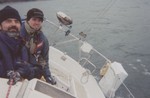 Winter sailing, before Christmas 2005.