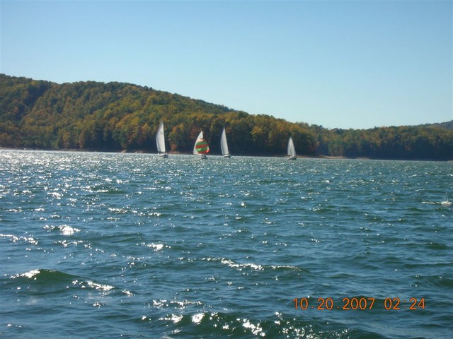 5th Fall Race, Just for Fun, around the island.. [Pictures from Mark Galloway]