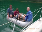 Bill's water taxi service, one stop service from WLSC fleet to dam..
