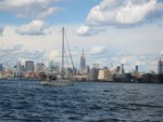 Sailing in NY Harbor