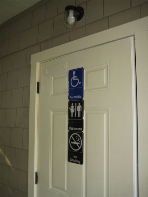 Handicap bathroom, June 7, 2009