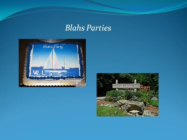 Blahs parties from the past