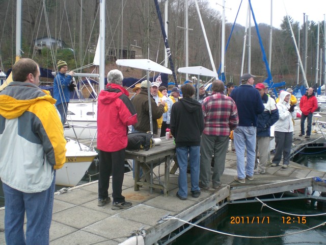 Captains' Meeting, picture from C. Lucas