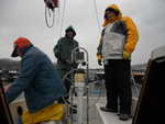 Crew on Mark Galloway's Boat, pictures from M. Galloway